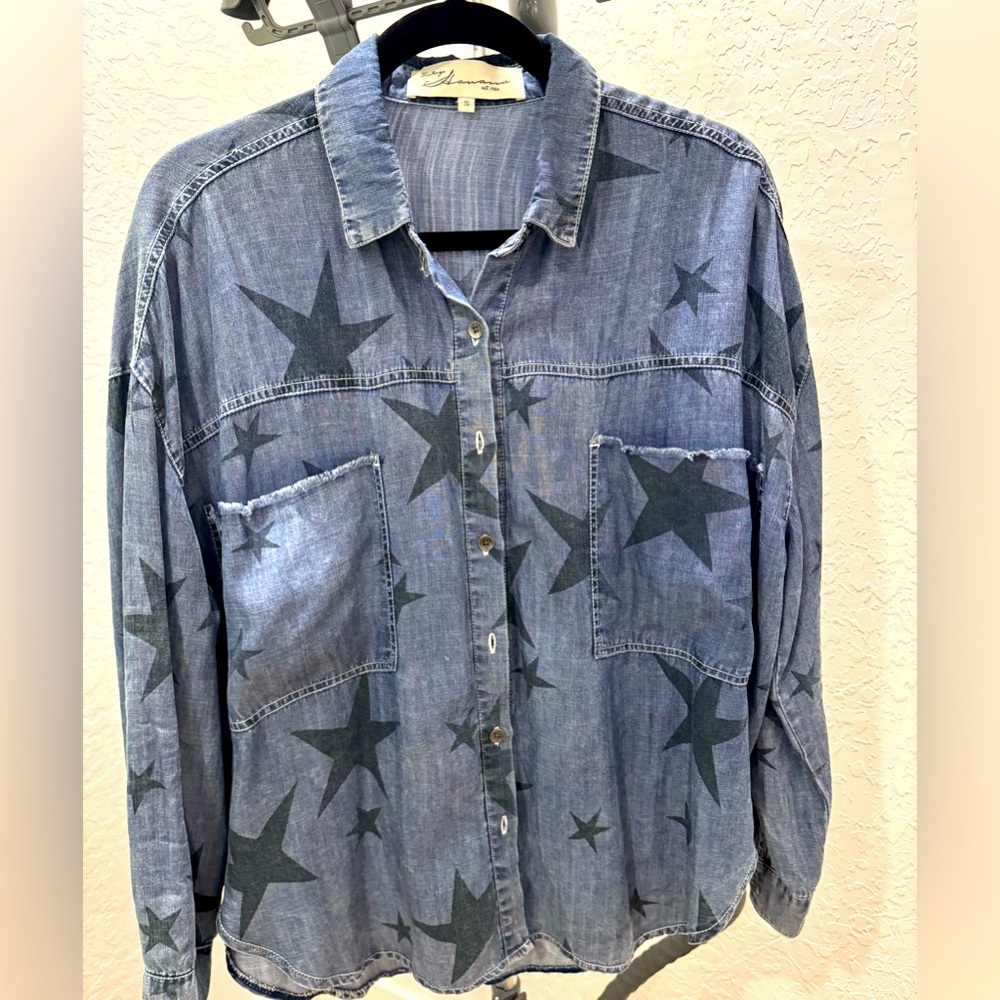 Vintage Havana Button Down Top